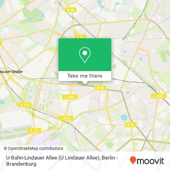 U-Bahn-Lindauer Allee map