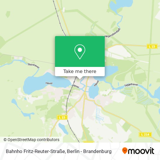 Карта Bahnho Fritz-Reuter-Straße