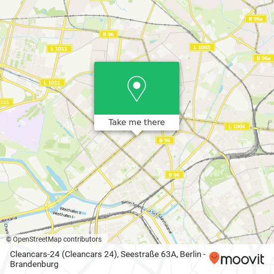 Cleancars-24 (Cleancars 24), Seestraße 63A map