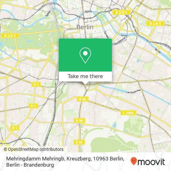 Mehringdamm Mehringb, Kreuzberg, 10963 Berlin map