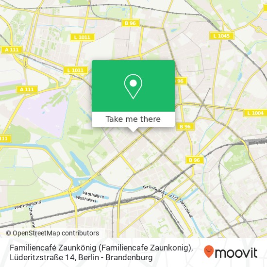 Familiencafé Zaunkönig (Familiencafe Zaunkonig), Lüderitzstraße 14 map