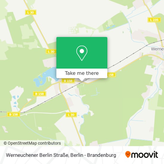 Werneuchener Berlin Straße map