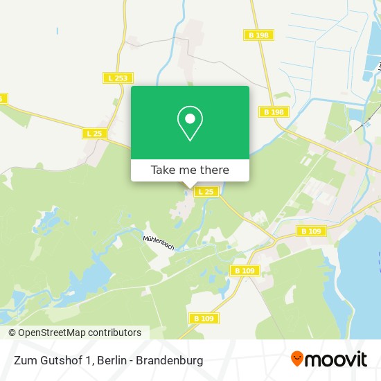 Zum Gutshof 1 map