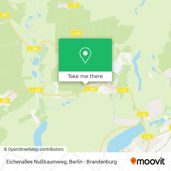 Eichenallee Nußbaumweg map