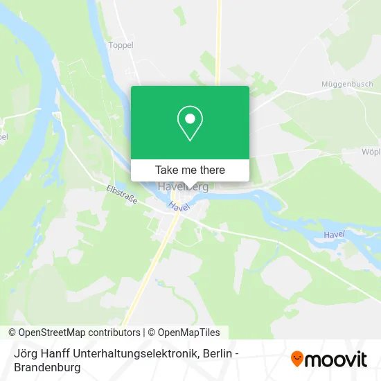 Карта Jörg Hanff Unterhaltungselektronik