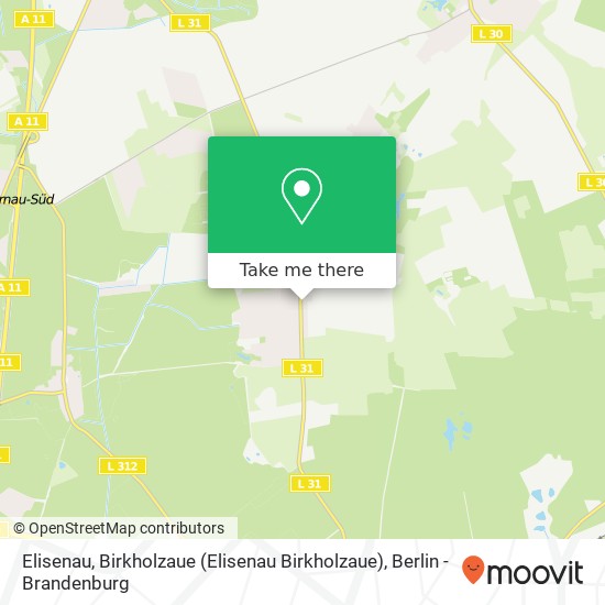 Elisenau, Birkholzaue (Elisenau Birkholzaue) map