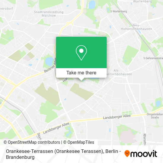 Карта Orankesee-Terrassen (Orankesee Terassen)