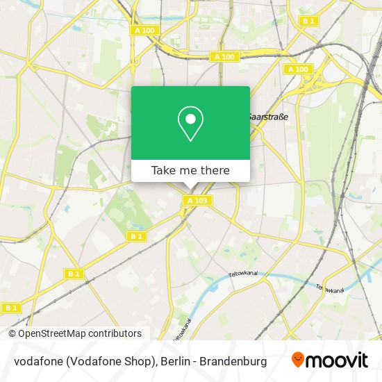 vodafone (Vodafone Shop) map