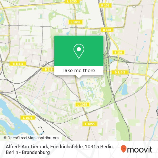 Alfred- Am Tierpark, Friedrichsfelde, 10315 Berlin map