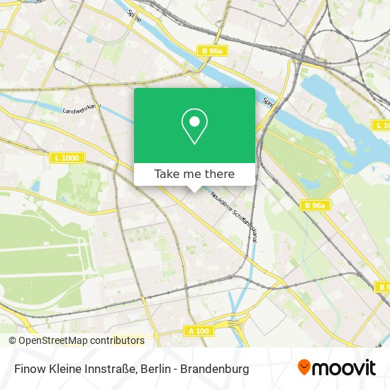 Finow Kleine Innstraße map