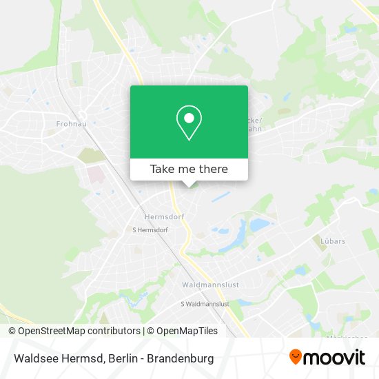 Waldsee Hermsd map