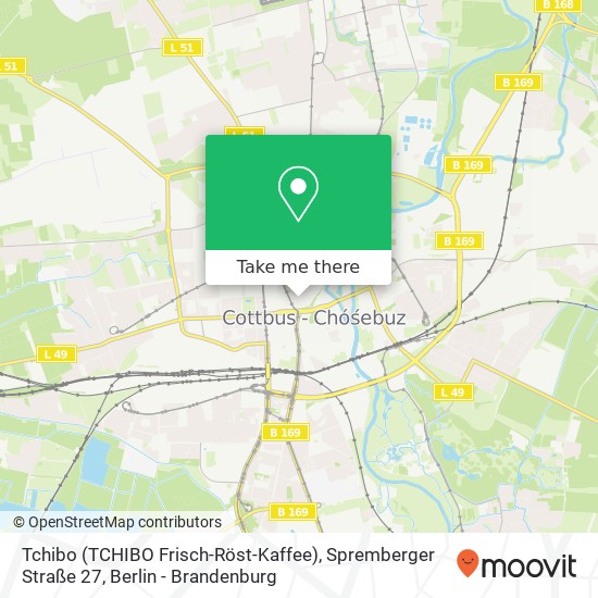 Tchibo (TCHIBO Frisch-Röst-Kaffee), Spremberger Straße 27 map