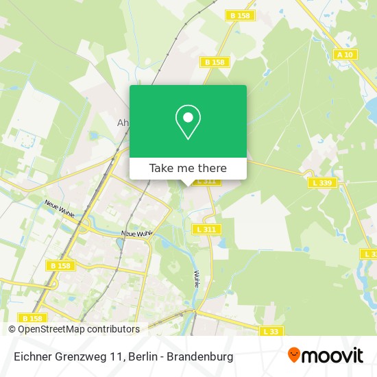 Eichner Grenzweg 11 map