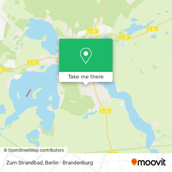 Zum Strandbad map