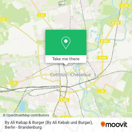 By Ali Kebap & Burger (By Ali Kebab und Burger) map