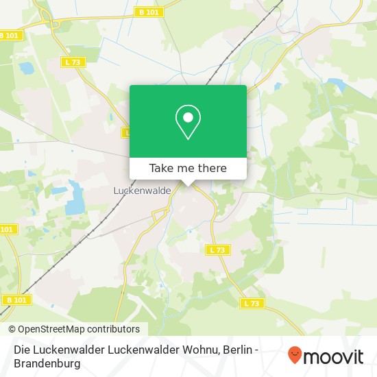 Die Luckenwalder Luckenwalder Wohnu map