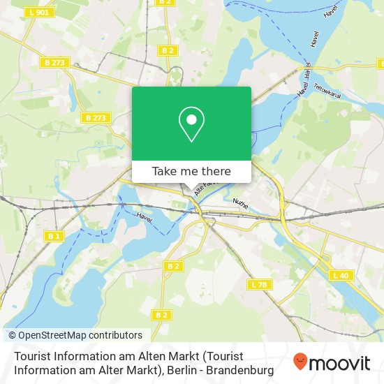 Карта Tourist Information am Alten Markt