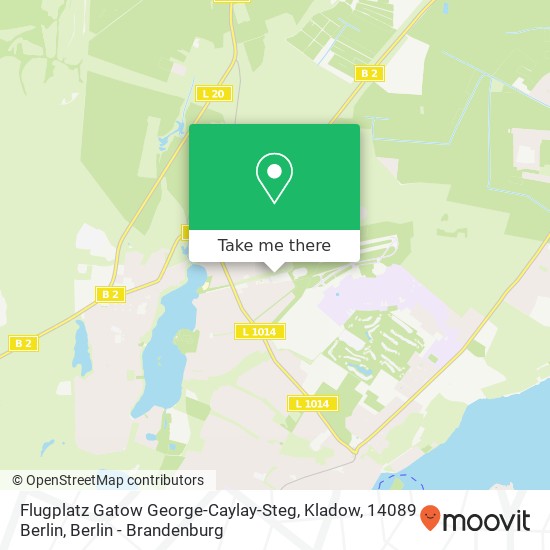 Flugplatz Gatow George-Caylay-Steg, Kladow, 14089 Berlin map