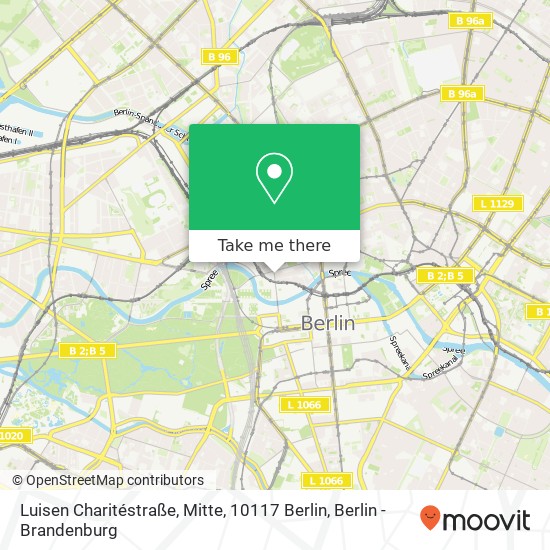 Luisen Charitéstraße, Mitte, 10117 Berlin map