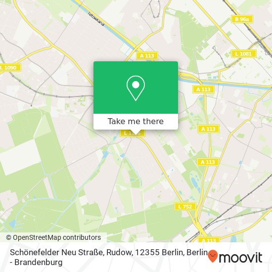 Schönefelder Neu Straße, Rudow, 12355 Berlin map