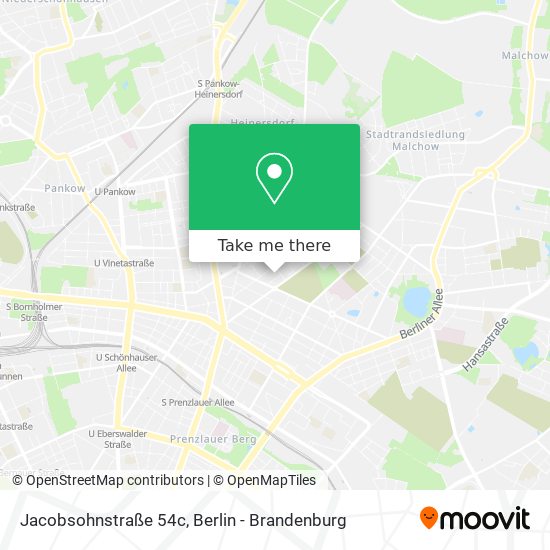 Карта Jacobsohnstraße 54c