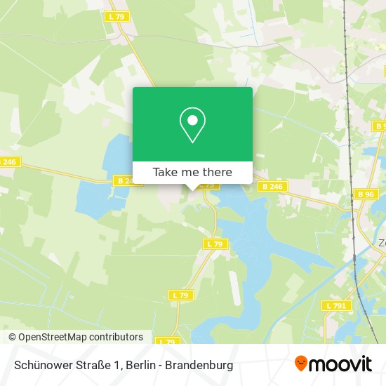 Schünower Straße 1 map