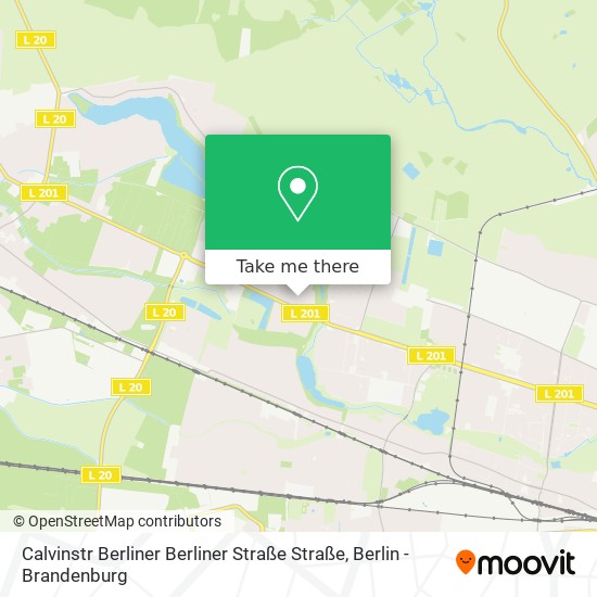 Calvinstr Berliner Berliner Straße Straße map