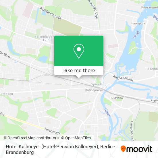 Карта Hotel Kallmeyer (Hotel-Pension Kallmeyer)