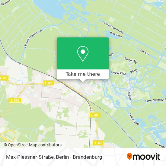 Карта Max-Plessner-Straße