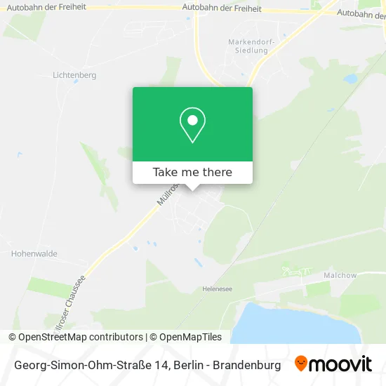 Карта Georg-Simon-Ohm-Straße 14
