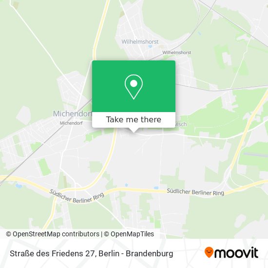 Straße des Friedens 27 map