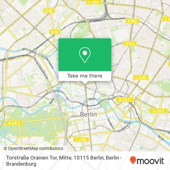 Torstraße Oranien Tor, Mitte, 10115 Berlin map