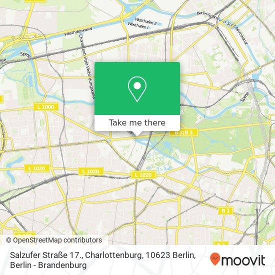 Salzufer Straße 17., Charlottenburg, 10623 Berlin map