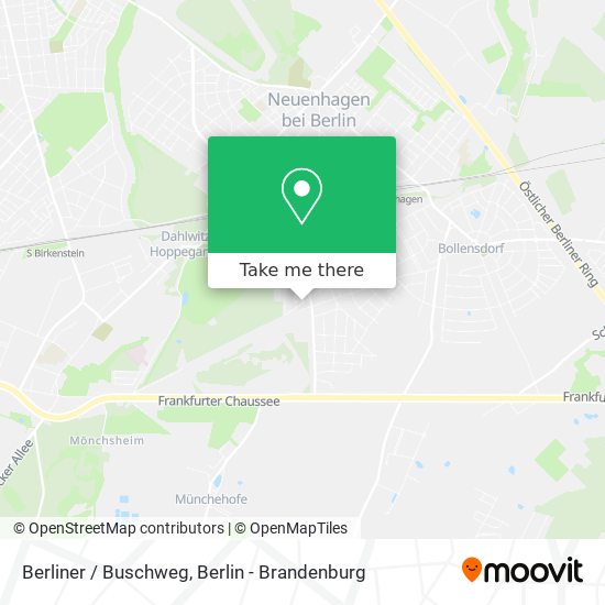 Berliner / Buschweg map