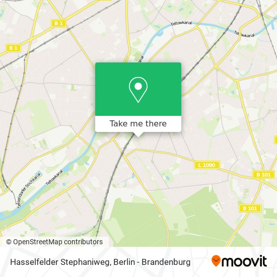 Hasselfelder Stephaniweg map