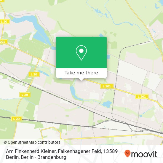 Am Finkenherd Kleiner, Falkenhagener Feld, 13589 Berlin map