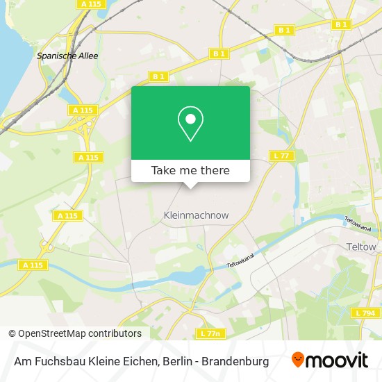 Am Fuchsbau Kleine Eichen map