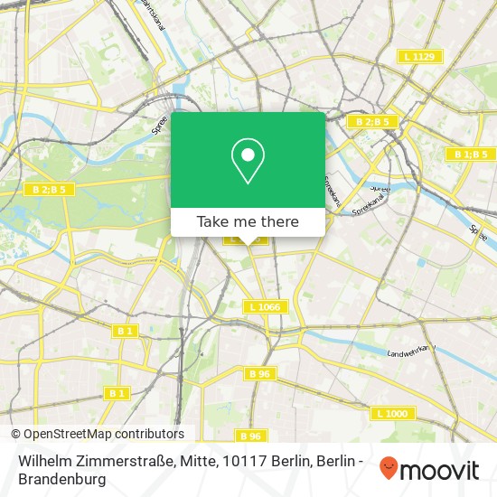 Wilhelm Zimmerstraße, Mitte, 10117 Berlin map