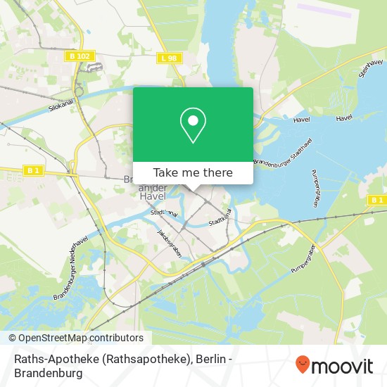 Raths-Apotheke (Rathsapotheke) map