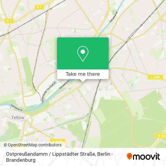 Ostpreußendamm / Lippstädter Straße map