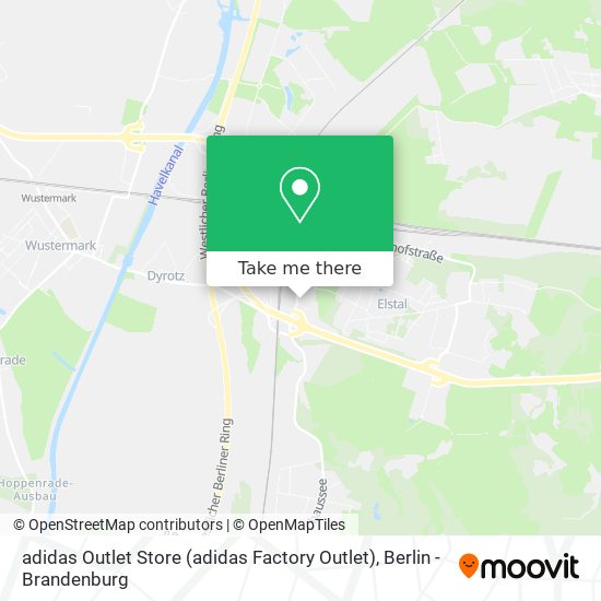 How to to Outlet Store (adidas Factory Outlet) in Elstal by or