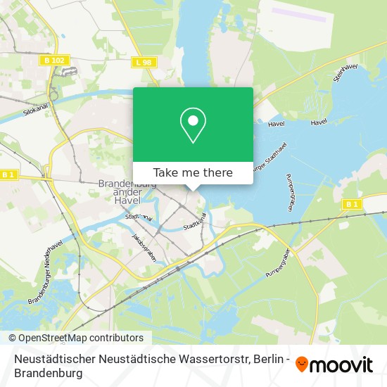 Карта Neustädtischer Neustädtische Wassertorstr