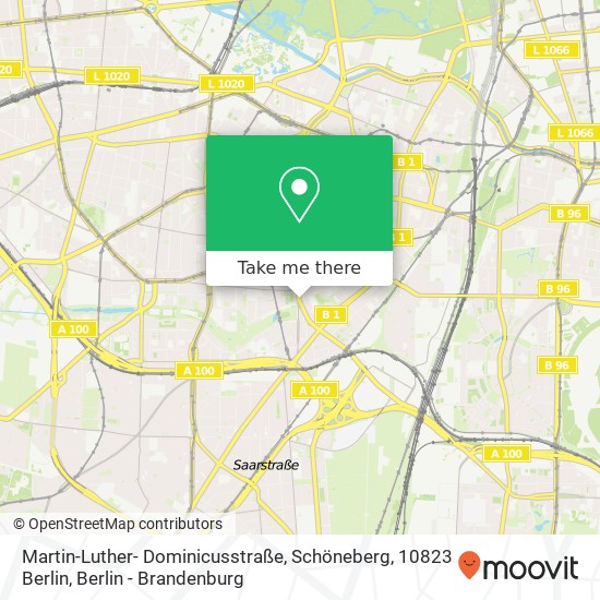 Martin-Luther- Dominicusstraße, Schöneberg, 10823 Berlin map