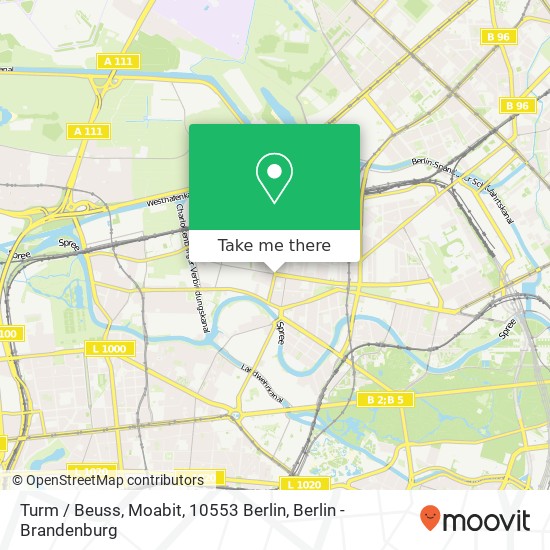 Turm / Beuss, Moabit, 10553 Berlin map