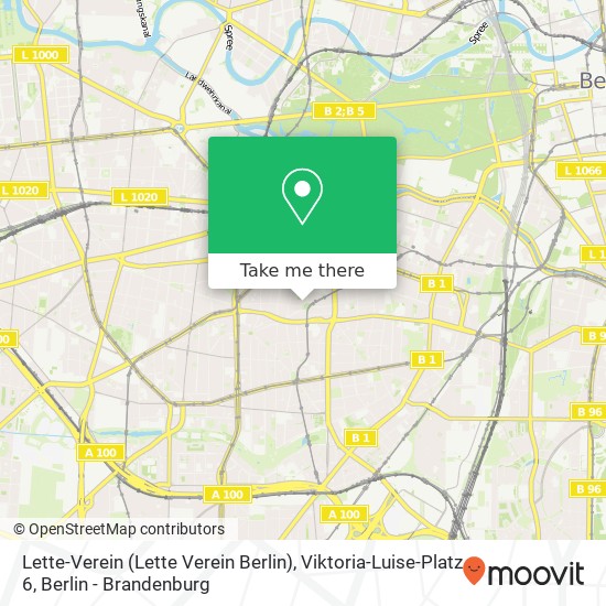 Lette-Verein (Lette Verein Berlin), Viktoria-Luise-Platz 6 map