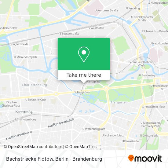 Bachstr ecke Flotow map