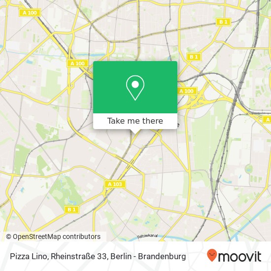 Pizza Lino, Rheinstraße 33 map