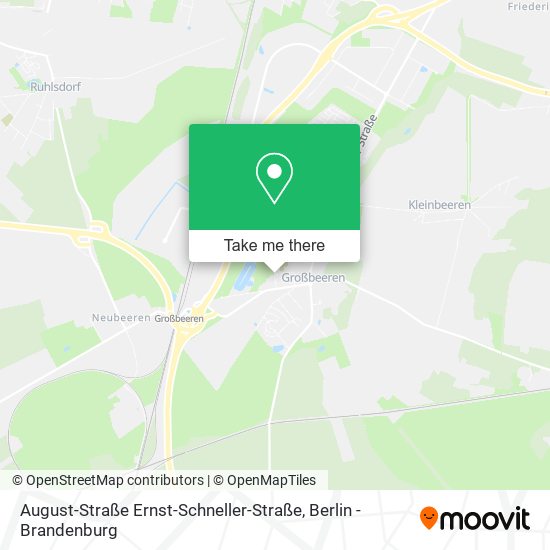 August-Straße Ernst-Schneller-Straße map
