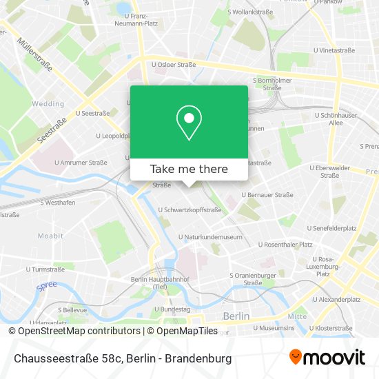 Chausseestraße 58c map
