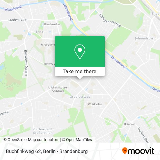 Buchfinkweg 62 map